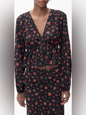 Mango Top and Skirt Set